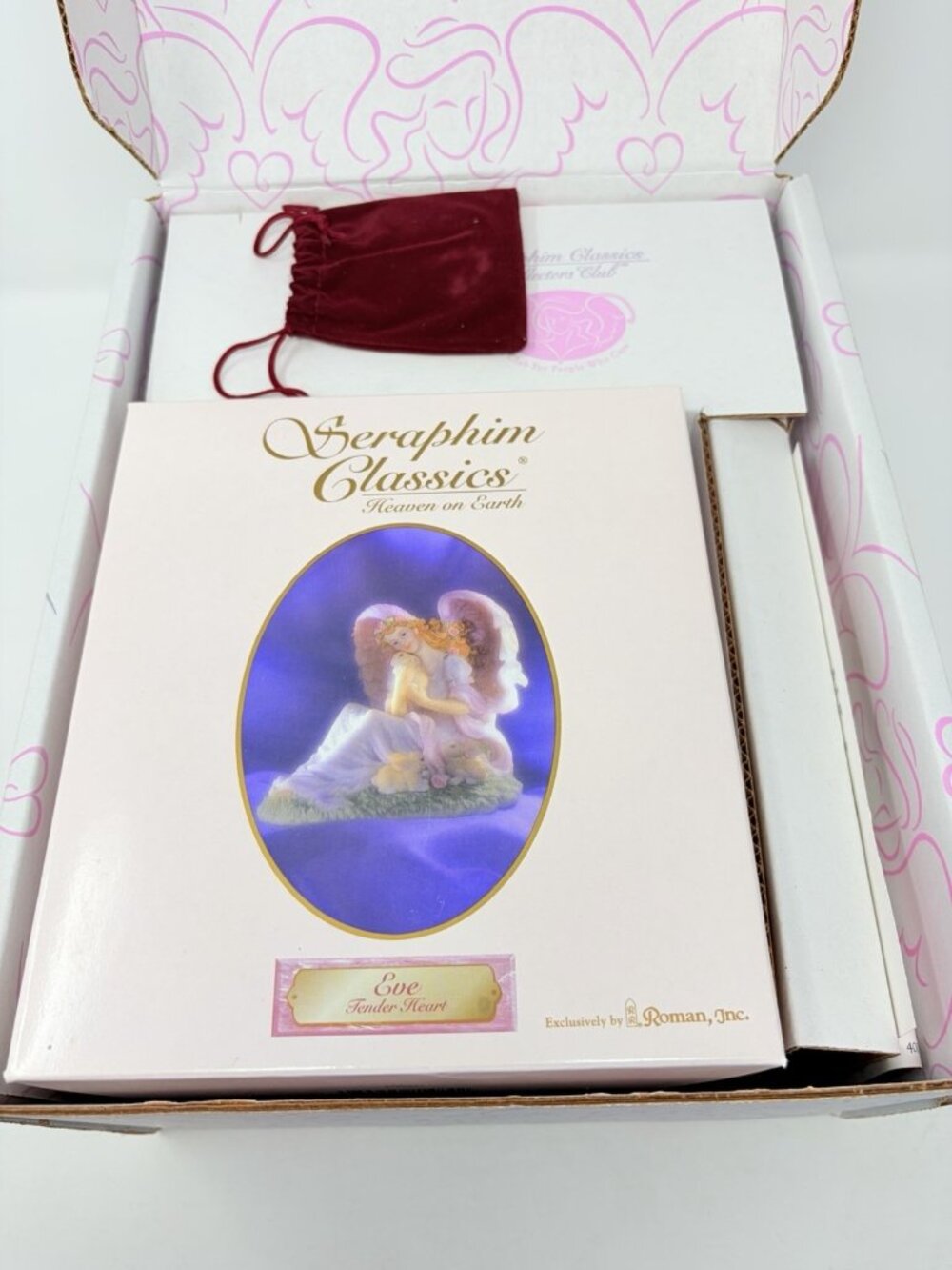 Vintage 1999 Seraphim Classics Angels Eve Tender Heart Club Membership Figure‎ - Picture 14 of 16